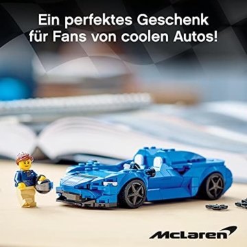 LEGO 76902 Speed Champions McLaren Elva Rennwagen, Spielzeugauto, Modellauto zum selber Bauen - 2