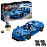 LEGO 76902 Speed Champions McLaren Elva Rennwagen, Spielzeugauto, Modellauto zum selber Bauen - 1