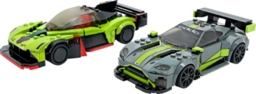 LEGO 76910 Speed Champions Aston Martin Valkyrie AMR Pro & Vantage GT3, Bausatz mit 2 Rennautos, Modellautos für Kinder ab 9 Jahre, 2022 Kollektion - 2