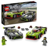 LEGO 76910 Speed Champions Aston Martin Valkyrie AMR Pro & Vantage GT3, Bausatz mit 2 Rennautos, Modellautos für Kinder ab 9 Jahre, 2022 Kollektion - 1