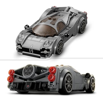 LEGO 76915 Speed Champions Pagani Utopia Rennwagen und Spielzeug-Modellbausatz eines italienienischen Hypercar, Auto-Sammlerfahrzeug aus dem Set 2023