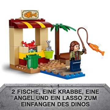 LEGO 76943 Jurassic World Pteranodon-Jagd, Dinosaurier Spielzeug, Set mit Dino Figur und Spielzeugauto für Jungen und Mädchen ab 4 Jahre - 5