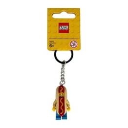 LEGO 853571 - City Mann im Hot-Dog-Kostüm Schlüsselanhänger - 1