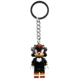 LEGO 854302 Shadow The Hedgehog Minifigur Schlüsselanhänger Schwarz Ab 6 Jahren - 1