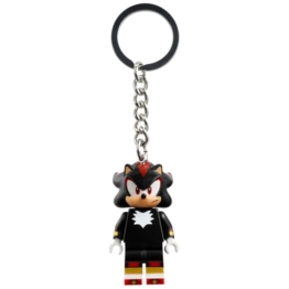 LEGO 854302 Shadow The Hedgehog Minifigur Schlüsselanhänger Schwarz Ab 6 Jahren - 1