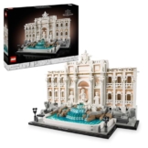 LEGO Architecture Trevi-Brunnen - Modell eines Wahrzeichens von Rom mit Minifiguren Skulpturen - Sammlerstück für das Büro und Wohnzimmer - Geschenk für Erwachsene und Architekturliebhaber 21062 - 1