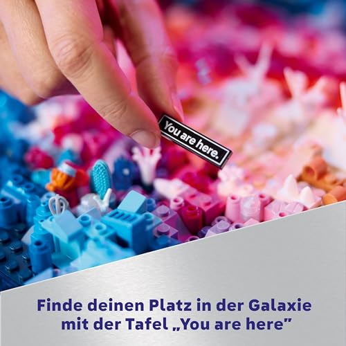 LEGO Art Die Milchstraßen-Galaxie, Wanddeko, Geschenk für Weltraum- und Astronomie-Fans, Bauset für Erwachsene, kreative Aktivität, Sonnensystem und Konstellationen, Wandkunst fürs Wohnzimmer 31212 - 3