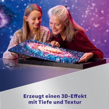LEGO Art Die Milchstraßen-Galaxie, Wanddeko, Geschenk für Weltraum- und Astronomie-Fans, Bauset für Erwachsene, kreative Aktivität, Sonnensystem und Konstellationen, Wandkunst fürs Wohnzimmer 31212 - 4