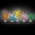 LEGO Art Keith Haring – Tanzende Figuren - Farbenfrohe DIY Wandkunst oder Schreibtisch Deko - Kreative Geschenkidee für Erwachsene - 31216 - 6