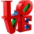LEGO Art Love - Modellbau für Erwachsene - dekoratives Kunstobjekt zum Bauen - kreative Aktivität für Frauen und Männer - Geschenkidee zum Muttertag - 31214 - 9