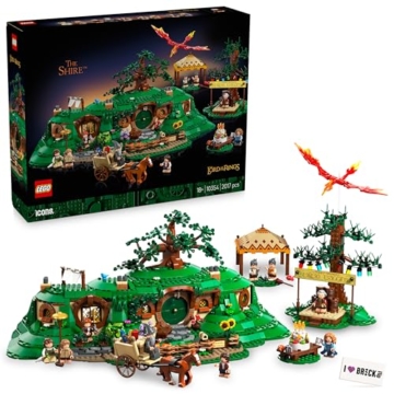 LEGO Auenland - The Shire LEGO 10354 inkl. bedruckter Fliese - 1