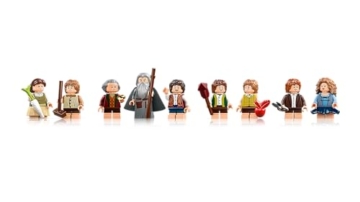 LEGO Auenland - The Shire LEGO 10354 inkl. bedruckter Fliese - 7