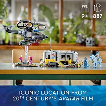 LEGO Avatar Floating Mountains Site 26 und RDA Samson 75573 - Spielzeughubschrauber mit 5 Minifiguren und Direhorse-Tierfigur, Spiel inspiriert durch den Film, Geschenkidee für Kinder ab - 2