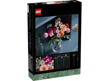 LEGO Botanical Collection 10342 Schöner Rosafarbener Blumenstrauß (mit 30659 Blumengarten) - 2