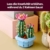 LEGO Botanicals Blühender Kaktus - Set mit Kunstpflanze mit 2 Kakteen & künstlichen Blüten - DIY Deko - Geschenkidee zum Geburtstag für Mädchen ab 9 Jahren & Erwachsene Pflanzenliebhaber - 11509 - 3