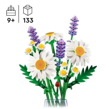 LEGO Botanicals Gänseblümchen (11508) – ein kleiner Blumenstrauß aus Klemmbausteinen Teile