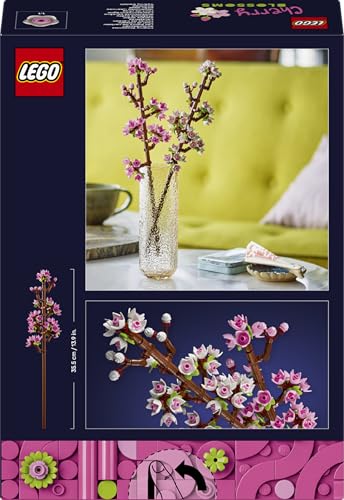 LEGO Botanicals Kirschblüten - Spielzeug mit Kunstblumen – Kreative Deko für Schreibtisch – Spielset mit Blumen zum Bauen und Ausstellen Geschenk für Mädchen und Teenager ab 8 Jahren – 40725 - 9