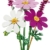 LEGO Botanicals Kosmeen - Künstlicher Blumenstrauß mit 3 Kosmeen & 2 Lampenputzergras Stielen - DIY Kunstblumen Kinderzimmer Deko - Geburtstagsgeschenk für Mädchen ab 9 Jahren & Erwachsene - 11514 - 8