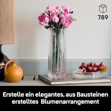 LEGO Botanicals Rosa Rosenstrauß (10374) Set