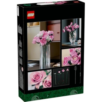 LEGO Botanicals Rosa Rosenstrauß (10374) Set Box