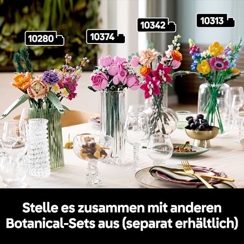 LEGO Botanicals Rosa Rosenstrauß (10374) Set Collection