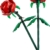 LEGO Botanicals Rosen - Kunstblumen Set - Geschenk zum Muttertag - Schreibtischdeko oder Blumendeko - Modellbau für Frauen und Männer - 40460 - 8