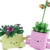 LEGO Botanicals Schaukelnde Pflanzen - Set mit Kunstblumen - mit 2 Kunstpflanzen & 2 pastellfarbenen Blumentöpfen für Schlafzimmer Deko - DIY Geschenkidee für Mädchen ab 9 Jahren & Erwachsene - 11506 - 8