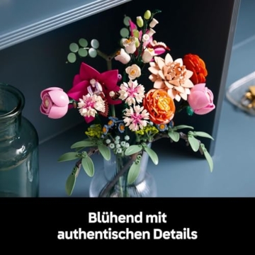LEGO Botanicals Schöner Rosafarbener Blumenstrauß 