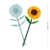 LEGO Botanicals Sonnenblumen - Set mit Kunstblumen für Kinder ab 8 Jahren - Kinderzimmer-Deko oder Blumenstrauß - Geschenk für Jugendliche, Mädchen und Jungen - Botanik Kollektion 40524 - 6