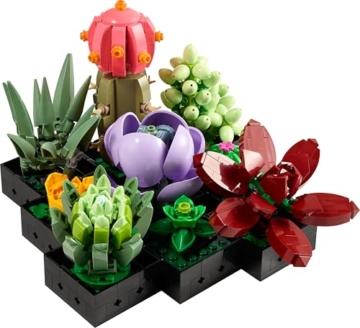 LEGO Botanicals Sukkulenten (10309) – moderne Pflanzendeko Kunstblumen