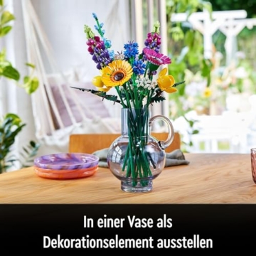 LEGO Botanicals Wildblumenstrauß (10313) Vase