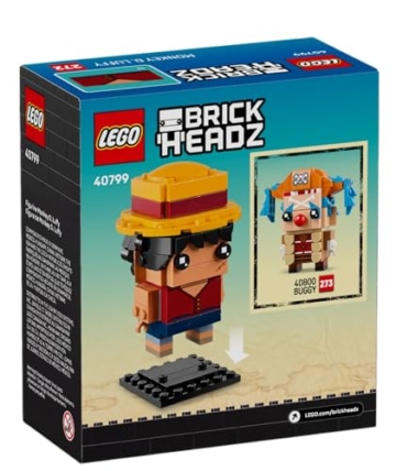 LEGO® BrickHeadz 40799 Monkey D. Luffy Figur One Piece - 4