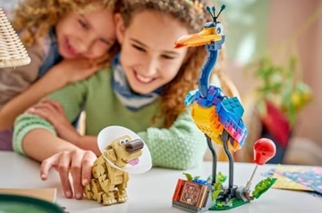 LEGO ǀ Disney and Pixar Kevin und Dug - Spielzeug Golden Retriever Hund & exotischer Vogel - DIY Deko fürs Kinderzimmer - Geburtstagsgeschenk für Mädchen ab 9 Jahren & Fans des Films Oben - 43290 - 2