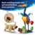 LEGO ǀ Disney and Pixar Kevin und Dug - Spielzeug Golden Retriever Hund & exotischer Vogel - DIY Deko fürs Kinderzimmer - Geburtstagsgeschenk für Mädchen ab 9 Jahren & Fans des Films Oben - 43290 - 7