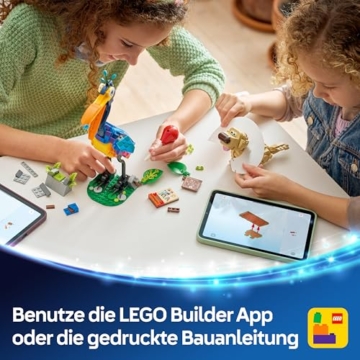 LEGO ǀ Disney and Pixar Kevin und Dug - Spielzeug Golden Retriever Hund & exotischer Vogel - DIY Deko fürs Kinderzimmer - Geburtstagsgeschenk für Mädchen ab 9 Jahren & Fans des Films Oben - 43290 - 8