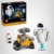 LEGO ǀ Disney and Pixar WALL-E und EVE - Modellbau für Erwachsene - aus Steinen gebaute Roboter mit M-O & Hal Figuren - DIY Deko - Sammlerstück & Geschenk für Fans - 43279 - 12