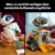 LEGO ǀ Disney and Pixar WALL-E und EVE - Modellbau für Erwachsene - aus Steinen gebaute Roboter mit M-O & Hal Figuren - DIY Deko - Sammlerstück & Geschenk für Fans - 43279 - 3
