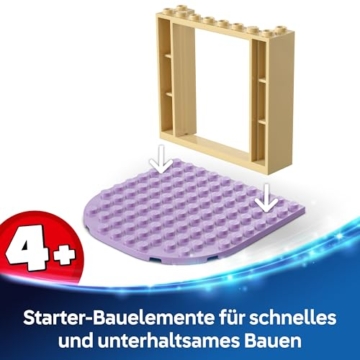 LEGO ǀ Disney Frozen 43256 – Annas Schlittenabenteuer: Magischer Winterspaß mit Anna, Kristoff, Olaf & Sven