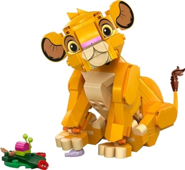 LEGO ǀ Disney Simba, das Löwenjunge des Königs, Bauspielzeug für Kinder, Fantasy-Spielset mit Löwenfigur, Coole Geschenkidee für Mädchen und Jungen ab 6 Jahren, Kinderspielzeug 43243 - 11