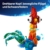 LEGO ǀ Disney Vaiana 2: Heihei Spielzeug - Tierfigur zum Spielen & Ausstellen mit drehbarem Kopf, beweglichen Flügeln & Schwanzfedern sowie Ständer - Geschenk für Mädchen ab 9 Jahren - 43272 - 6
