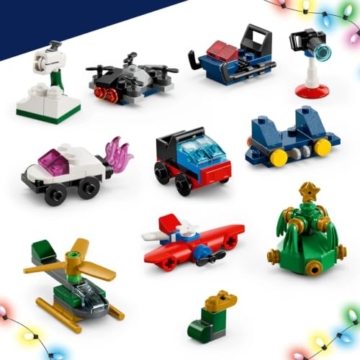 LEGO ǀ Marvel Adventskalender 2026 - Vorweihnachtsgeschenk Spielzeug - 24 Superhelden Überraschungen mit 6 Minifiguren, Flugzeug & Auto - Geschenk für Fans und Jungen und Mädchen ab 6 Jahren - 76340 - 7