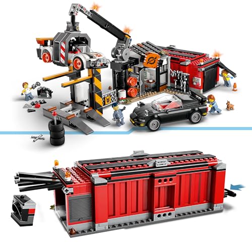 LEGO City 60472 Auto-Schrottplatz Bauspielzeug für Jungen und Mädchen ab 7 Jahren - 3