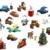LEGO City Adventskalender 2026 - Vorweihnachtsgeschenk Spielzeug für Kinder ab 5 Jahren - 24 Überraschungen, darunter Auto, LKW, Flugzeug, 7 Minifiguren und Spielmatte - Geschenkidee - 60510 - 7