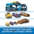 LEGO City Autotransporter mit Sportwagen, Set mit 4 Spielzeugautos für Jungen und Mädchen ab 7 Jahren, Weihnachts- oder Geburtstagsgeschenk, 4 Minifiguren für Rollenspiele 60408 - 6