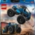 LEGO City Blauer Monstertruck - Offroad Spielzeugauto mit Rennfahrer Minifigur - Monster Truck Rennauto Modellbau für Kinder - Geschenk für Jungs und Mädchen ab 5 Jahren - 60402 - 11