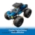 LEGO City Blauer Monstertruck - Offroad Spielzeugauto mit Rennfahrer Minifigur - Monster Truck Rennauto Modellbau für Kinder - Geschenk für Jungs und Mädchen ab 5 Jahren - 60402 - 4