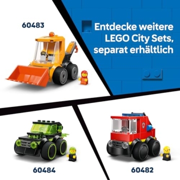 LEGO City Coole Flitzer - Polizei-Truck - Bauset für Spielzeug Fahrzeuge mit Einer Junior Polizisten Minifigur - Mitgebsel für Feiern - Kleines Geschenk zum Sammeln für Jungen ab 5 Jahren - 60481 - 7
