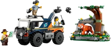 LEGO City Dschungelforscher-Truck, BAU- und Spielset für Kinder ab 6 Jahren, Cooles Geburtstagsgeschenk, LKW-Spielzeug, mit 3 Abenteurer-Minifiguren und Tiger 60426 - 12