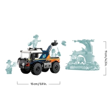 LEGO City Dschungelforscher-Truck, BAU- und Spielset für Kinder ab 6 Jahren, Cooles Geburtstagsgeschenk, LKW-Spielzeug, mit 3 Abenteurer-Minifiguren und Tiger 60426 - 10