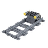Lego® City Eisenbahn Prellbock mit Gerader Schiene (aus 60198) – Erweiterungsset für Lego® City Eisenbahn | Original Lego® Zubehör für Lego® Modellbau und Erweiterung - 1
